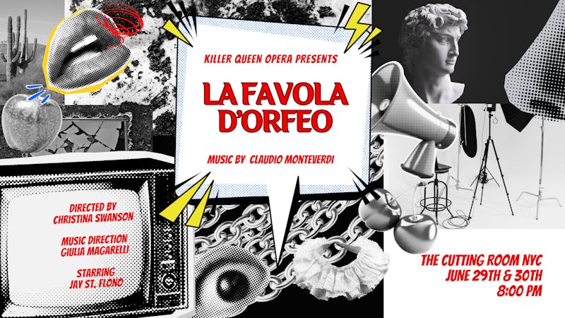 Killer Queen Opera Co. presents Monteverdi's L'Orfeo! cover photo