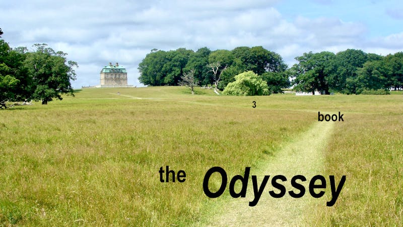 the Odyssey: book 3 cover photo