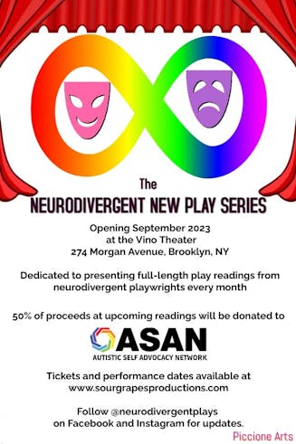 Neurodivergent New Play Series cover photo