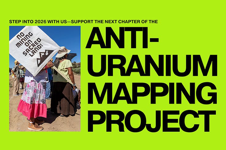Anti-Uranium Mapping Project: Winter Fundraiser cover photo