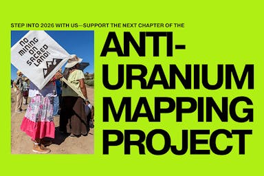 Anti-Uranium Mapping Project: Winter Fundraiser cover photo
