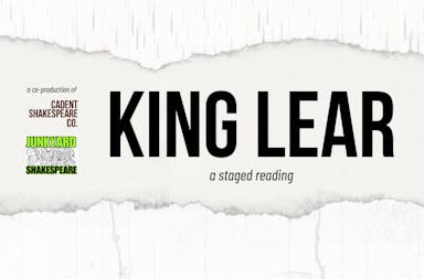 King Lear, a staged reading cover photo